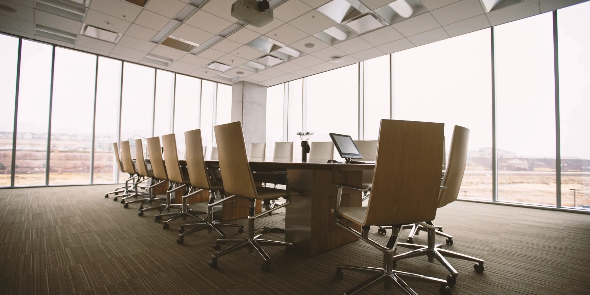 Professional law office boardroom